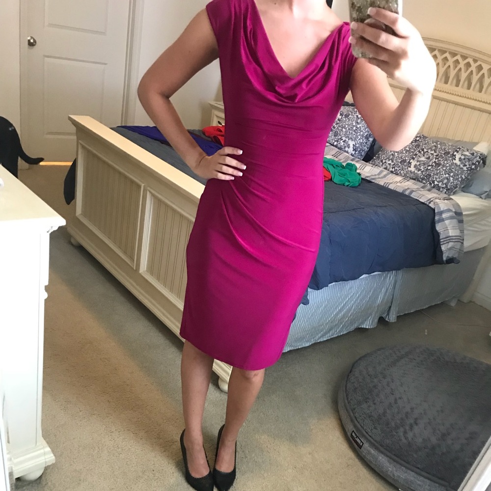 Ralph Lauren purple/fuchsia dress